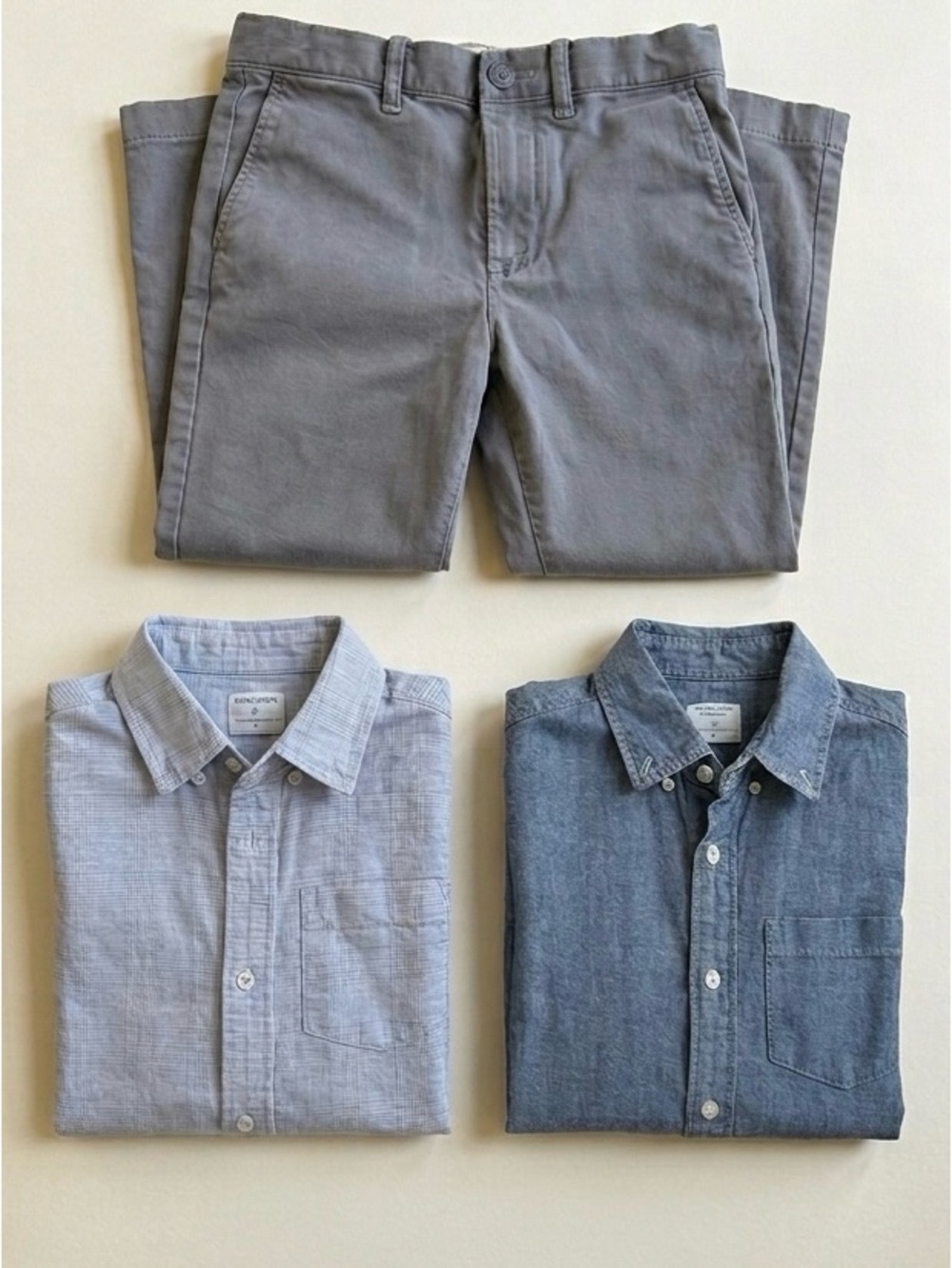 J. Crew Crewcuts 3-Piece Boys Capsule Bundle, Size 8